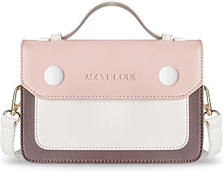 Women's Crossbody Bag with Removable Strap Lady's Shoulder Bag Small Handbag Underarm Bag 3 in 1 Phone Purse Wallet Magnetic Button Closure Faux Leather 7.7"x5.3"x1.8"