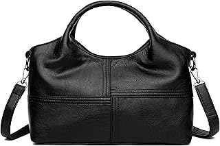 FSD. WG Leather Shoulder Bags Purses and Handbags for Women Top Handle Tote Satchel Ladies Hobo Bags