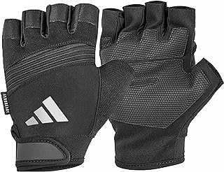 Performance Training Gloves, Ergonomic, Sweat Wicking, Quick Drying, Moisture Wicking, Warm, Velcro Type, with Removable Ring Strap