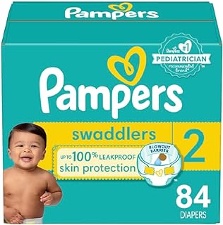 Pampers Swaddlers Diapers Size 2 84 Count, 84 Count