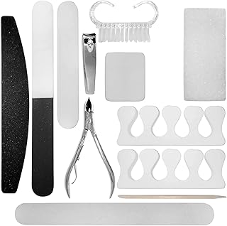 Pamper Kit Feet Nails Party Set Manicure Pedicure Tools, Nail Clipper, Nippers, Files, Brush, Buffer, Cuticle Oil OR Body Oil | Juicy By Mon Cheri (The Pamper Kit (12pc))