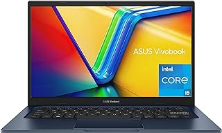 2023 Vivobook 14 Laptop, 14” FHD (1920 x 1080) Display, Intel Core i5-1235U CPU, Intel Iris Xᵉ Graphics, 8GB RAM, 256GB SSD, Windows 11 Home, Quiet Blue, F1404ZA-AS51