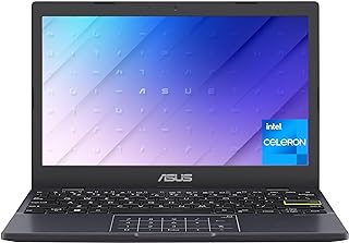 Vivobook Laptop L210 11.6" Ultra Thin Laptop, Intel Celeron N4020 Processor, 4GB RAM, 128GB eMMC Storage, Windows 11 Home in S Mode with One Year of Office 365 Personal, L210MA-DS04,Star Black