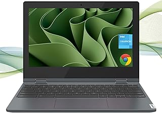 Chromebook Laptop Computer, 11.6" HD Touchscreen Chromebooks Flex Laptops, Intel Celeron, 4GB RAM, 192GB(64GB eMMC+128GB Card), Webcam, Bluetooth, Wi-Fi, Chrome OS, for College & School