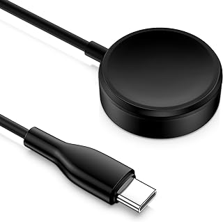 USB C Fast Charging Watch Apple Cable Compatible Apple Watch Charger Dock Station Magnetic Charging Cord 3FT for Apple iWatch Ultra Sery 9/8/SE2/SE/7/6/5/4/3/2/1 Mini Wireless Watch Charger Stand Pad