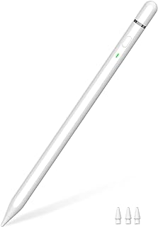iPad Pencil 1st Generation, Fast Charge Apple for 2018-2023, Tilt & Palm Rejection, Magnetic 6/7/8/9/10, Mini 5/6, Air 3/4/5, Pro 11''/12.9'' 3/4/5/6,Classic White