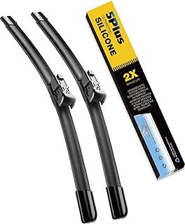 5 PLUS® Silicone Wiper Blades 26 20 Inch Replacement For VOLVO XC60 2017-2010 XC70 2016-2008 S40 S60 S80 2018-2011 C30 C70 13-07,Automotive Replacement Windshield Wipers With Water Repellent