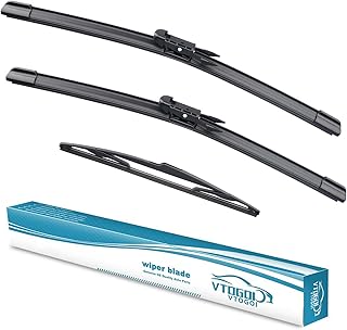 VTOGOI Original Factory Quality windshield wiper blades front and rear set Replacement for Volvo XC90 2011-2014- 24"+22"+14" (Pack of 3)