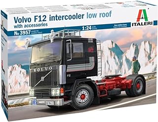 PLATZ ITALERI IT3957 1/24 Volvo F-12 Intercooler Roll Roof with Accessories Plastic Model
