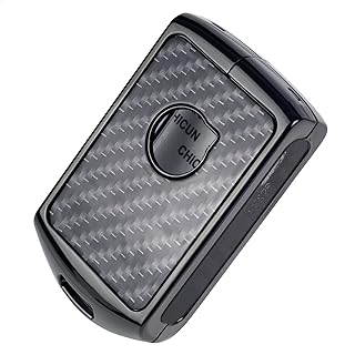 SK CUSTOM Black zinc Alloy Smart Key Case Cover Compatible with Volvo XC60 XC90 XC40 S90 V90 Keyless Car Remote Accessory