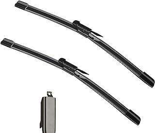2 Factory wiper Replacement For Volvo V70 XC70 2005-2007 XC90 2005-2015 S80 2004-2006 S60 2004-2009 Original Equipment Wiper Blade Set- 24"/22" Pinch Tab(Set of 2)