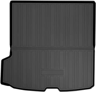 Mixsuper Custom Fit for Cargo Liner Volvo XC90 2016 2017 2018 2019 2020 2021 2022 XC90 Accessories All Weather Cargo Trunk Liner Floor Mat Behind 2nd Row