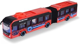DICKIE - Bus Volvo 7900 E – Vehicle Freewheel 40 cm – Toy for Children – Open Doors – 203747015
