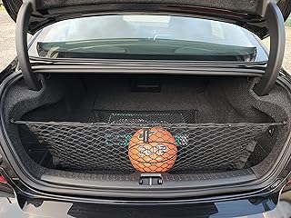 Envelope + Floor Style Automotive Elastic Trunk Cargo Net for Volvo S60 B5 -2019-2022 - Premium Trunk Organizer and Storage - Luggage Net for Sedan - Car Organizer for Volvo S60 T8