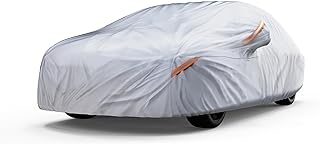 Waterproof All Weather Car Cover Compatible with 2002-2014 Volvo XC90, Heavy Duty Outdoor/Indoor Protection, Max Protection from Sun Rain Wind & Snow