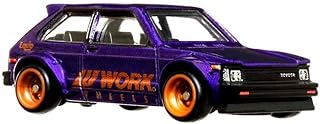 Hot Wheels HCK11 Car Culture Ronin Run '81 Toyota Starlet KP61 [3 Years and Up] Purple 1/64