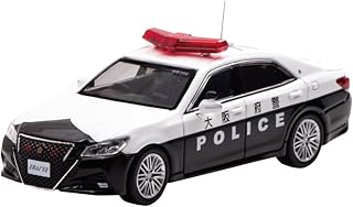RAI'S 1/64 Toyota Crown Athlete (GRS214) Osaka Prefectural Police High Speed Squadron Vehicle (Large-66) Finished Product