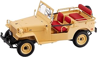 Kyosho 08959BE Toyota Land Cruiser BJ Diecast Model Car, 1/18 Scale, Beige