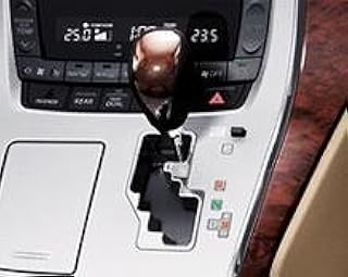 Toyota Vellfire 08466-58040-E1 GGH20W/25W ATH20W Wood Shift Knob (Dark Brown)