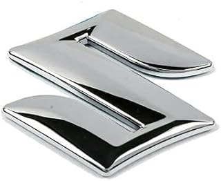 NEW SUZUKI PLASTIC CHROME BADGE DECAL EMBLEM