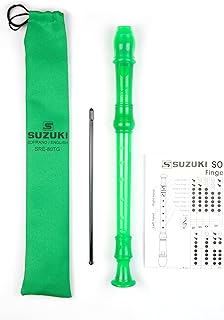 Musical Instruments Recorder, green (SRE-80TG)