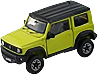 BM CREATIONS 1/64 Suzuki Jimny (JB74) 2019 Kinetic Yellow/Black Top RHD Finished Product