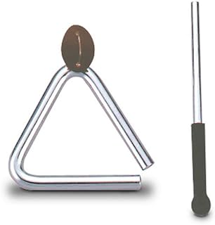 10cm(4") Concert Triangle ST-10 with bag and striker