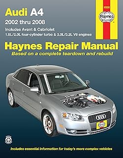 Audi A4 Sedan, Avant, & Cabriolet (2002-2008) Haynes Repair Manual (USA): 45140