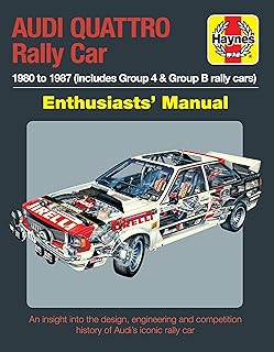 Audi Quattro Rally Car Enthusiasts' Manual: 1980 to 1987 (includes Group 4 & Group B rally cars)